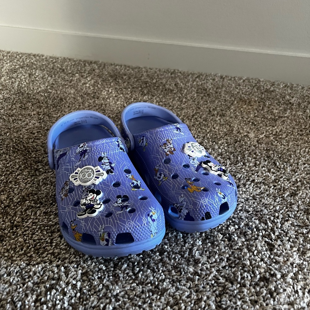 Disney Purple Mickey Mouse Clog Mules
